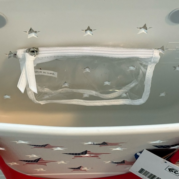 NWT Limited Edition Baby Bogg® Bag (medium size) Star Spangled w/star holes - Picture 8 of 13